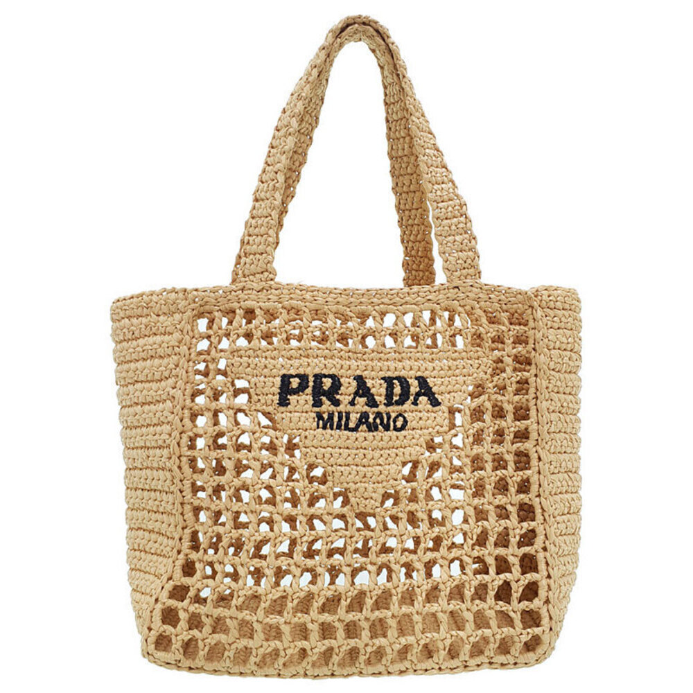 Prada Crochet Bag Handbag Tote - Picture 2 of 9